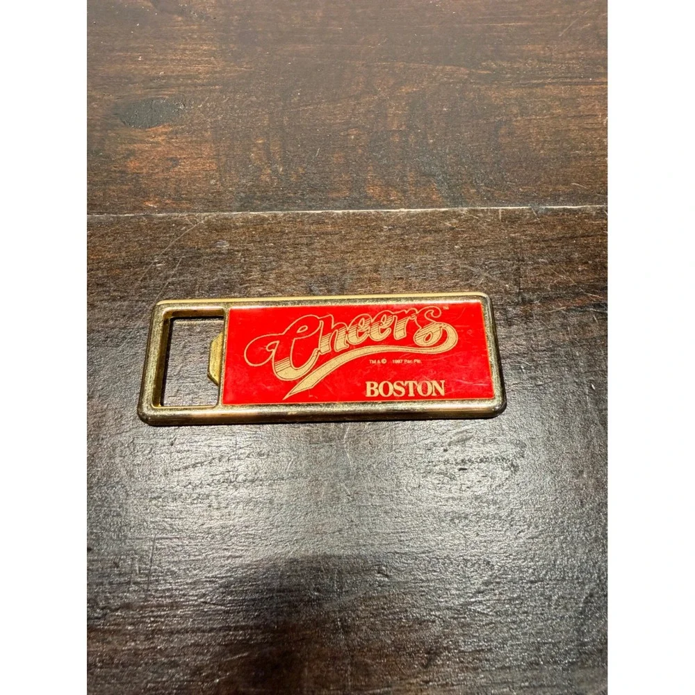 Cheers Boston Metal Souvenir Bottle Opener Barware Collectible